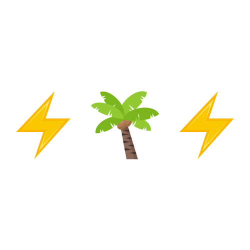⚡🌴⚡ Emoji Domain EmojiOne rendering